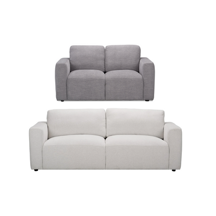 Lugano Sofa & Loveseat Bundle