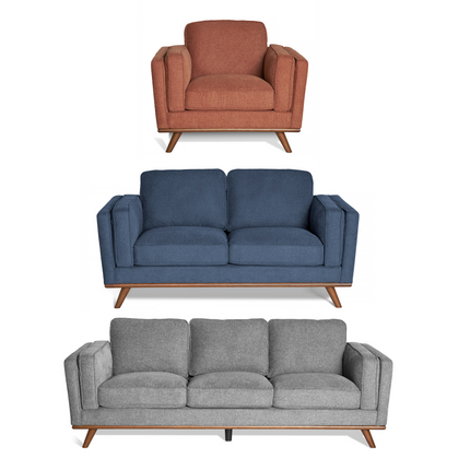 Maddox Sofa, Loveseat & Chair Bundle