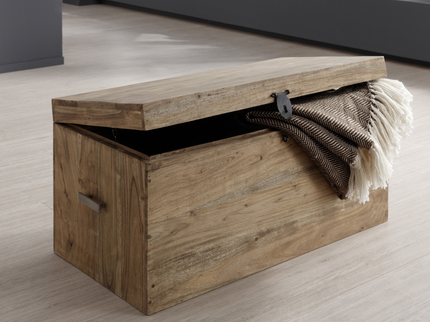 RUSTIC WOODEN CHEST