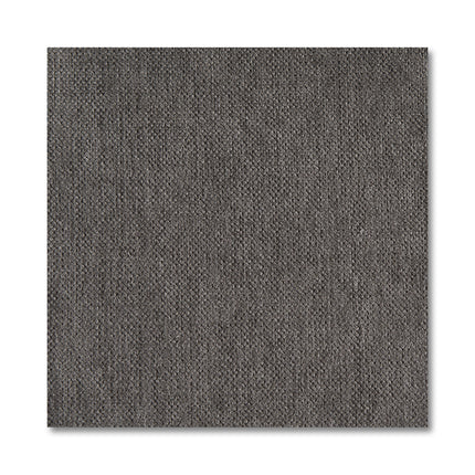 The dark gray textured fabric swatch of the Peyton 6 Piece Pit, displayed on a plain white background, strikes a perfect balance between sophistication and versatility with its subtly woven pattern.