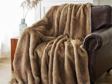 RCL FUR THROW