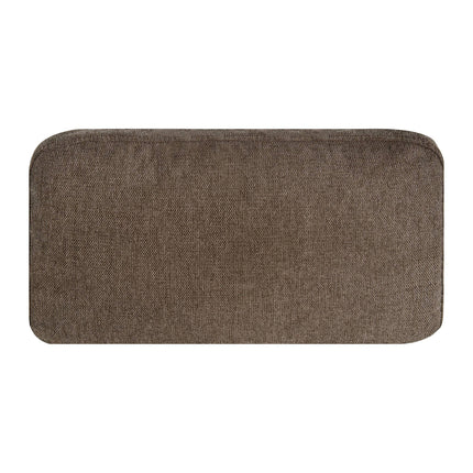 The My Cloud Pillow features a rectangular, brown cushion with rounded corners and a textured fabric for a soft look. Its an ideal addition to your sectional sofa and pairs perfectly with accent pillows to create a cohesive and inviting living space.