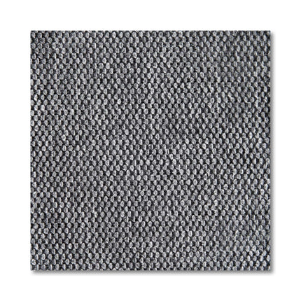 A Free Fabric Swatch displays a close-up of textured grey woven fabric with a slightly raised pattern.