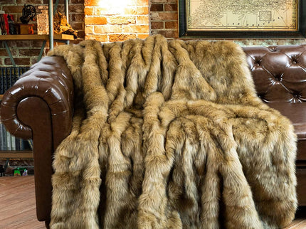 RCL FUR THROW