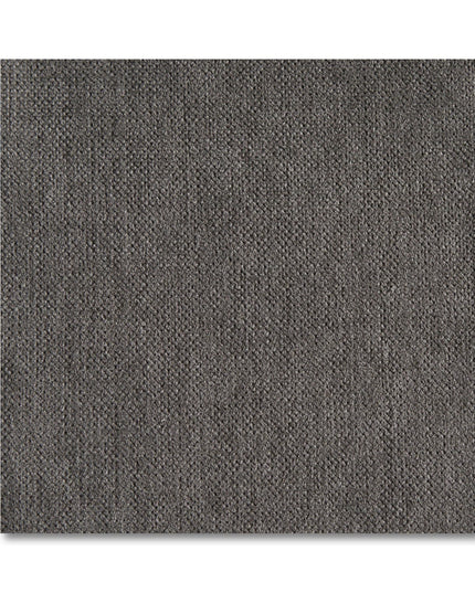 A square swatch of Free Fabric Swatches featuring gray textured fabric with a subtle, uniform weave pattern on a plain white background.